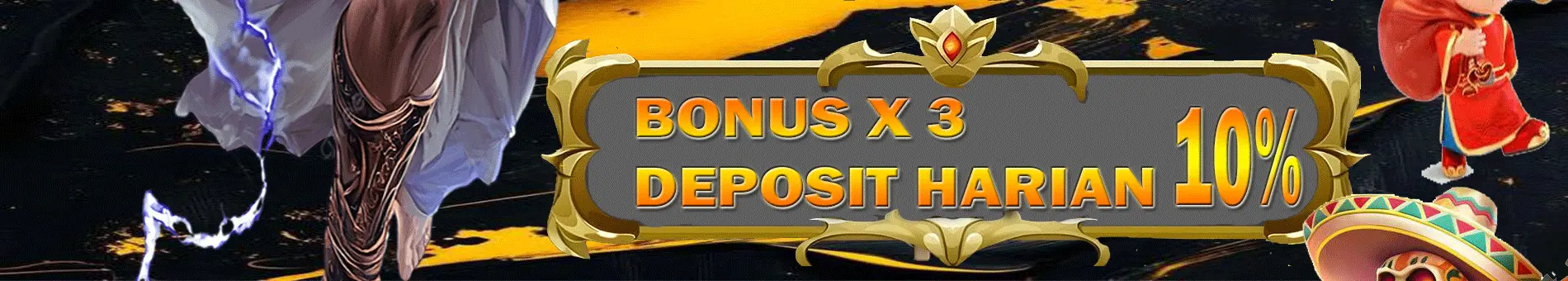 BONUS DEPOSIT HARIAN 10%