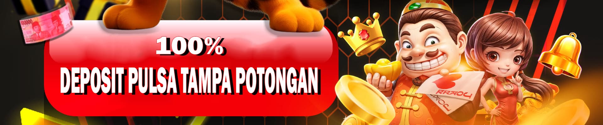 DEPOSIT PULSA TANPA POTONGAN